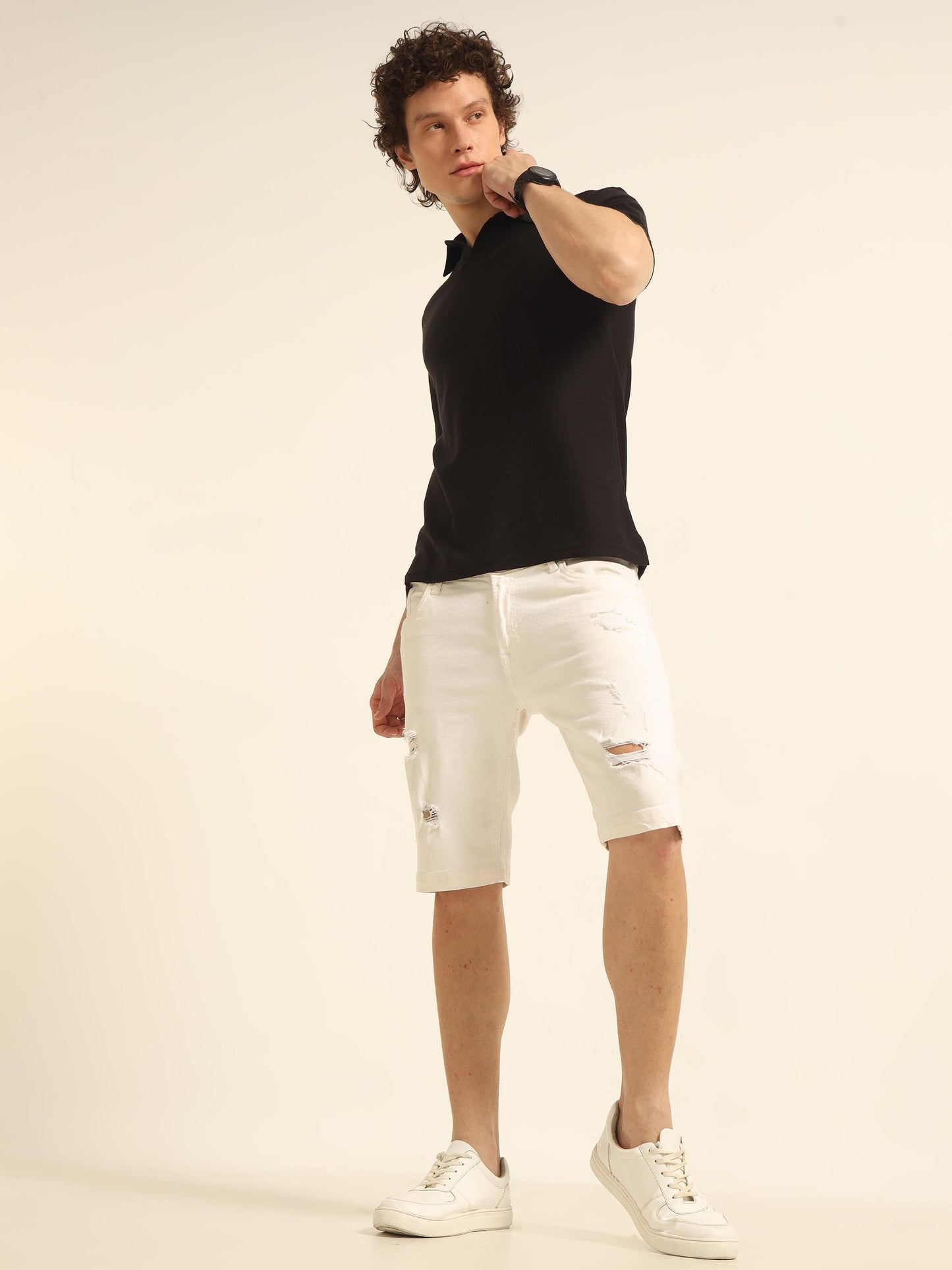 Black Polo T Shirt For Men
