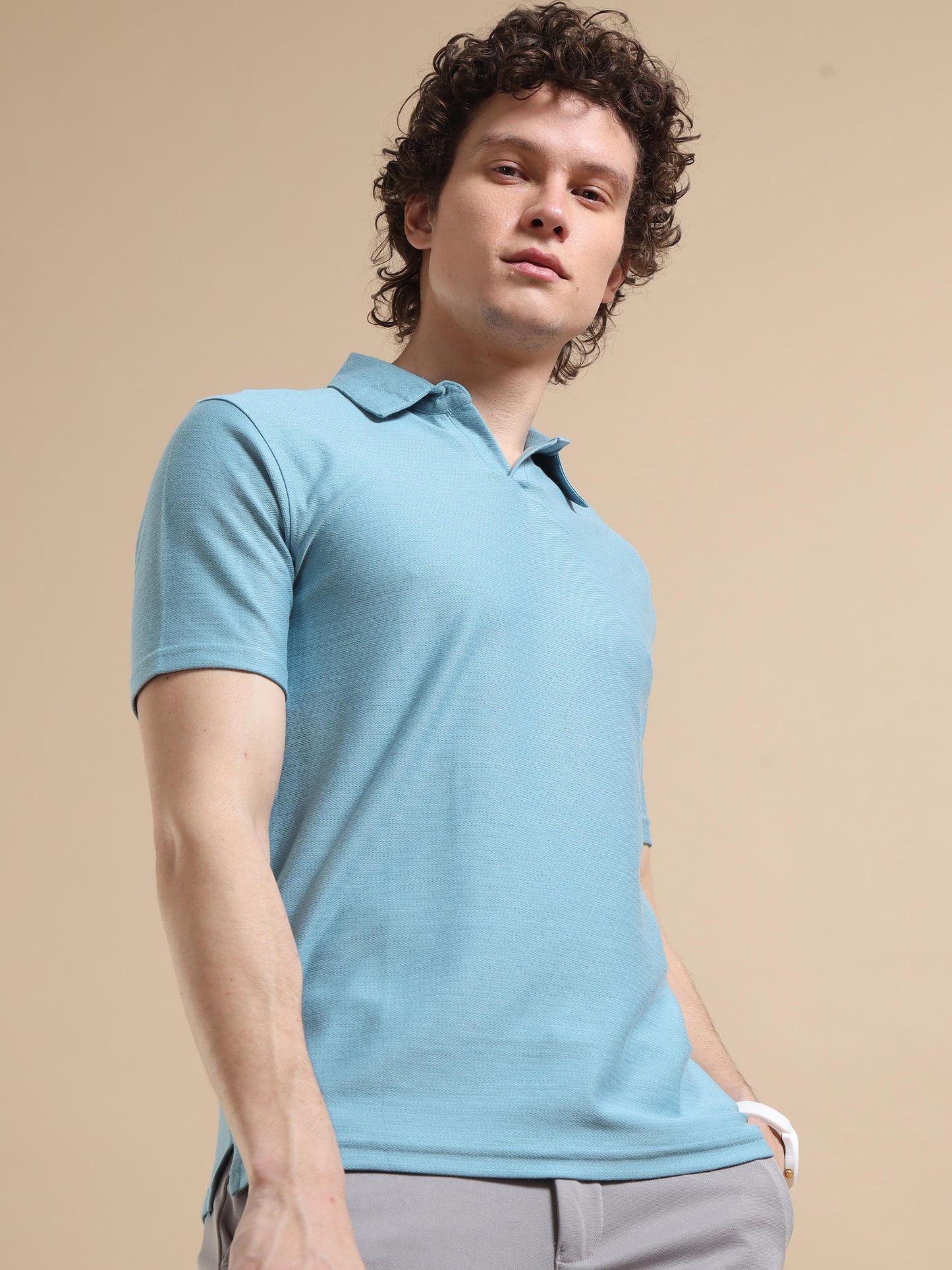 Mabel Blue  Polo T Shirt for men