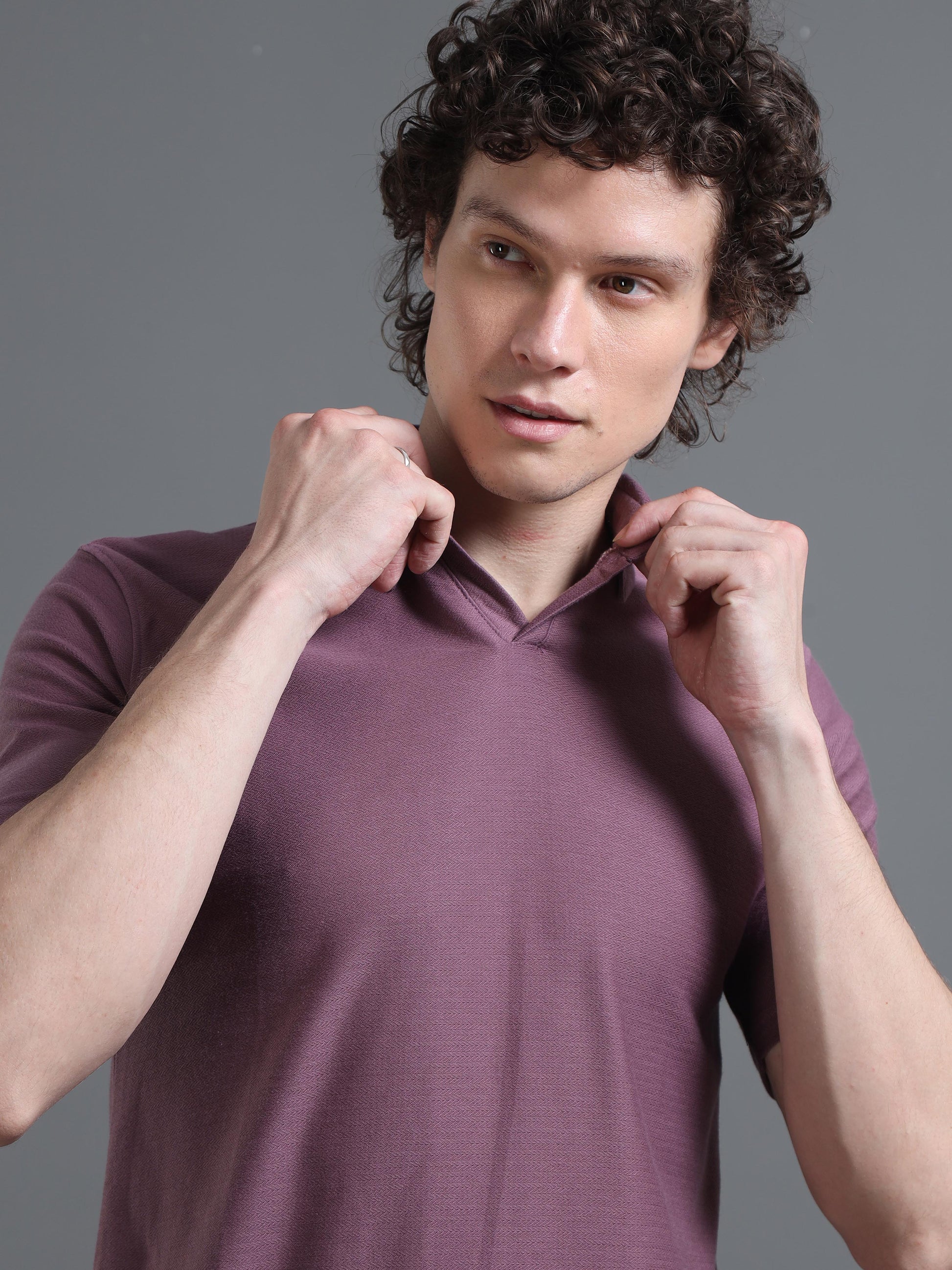 Wisteria Polo T Shirt for Men