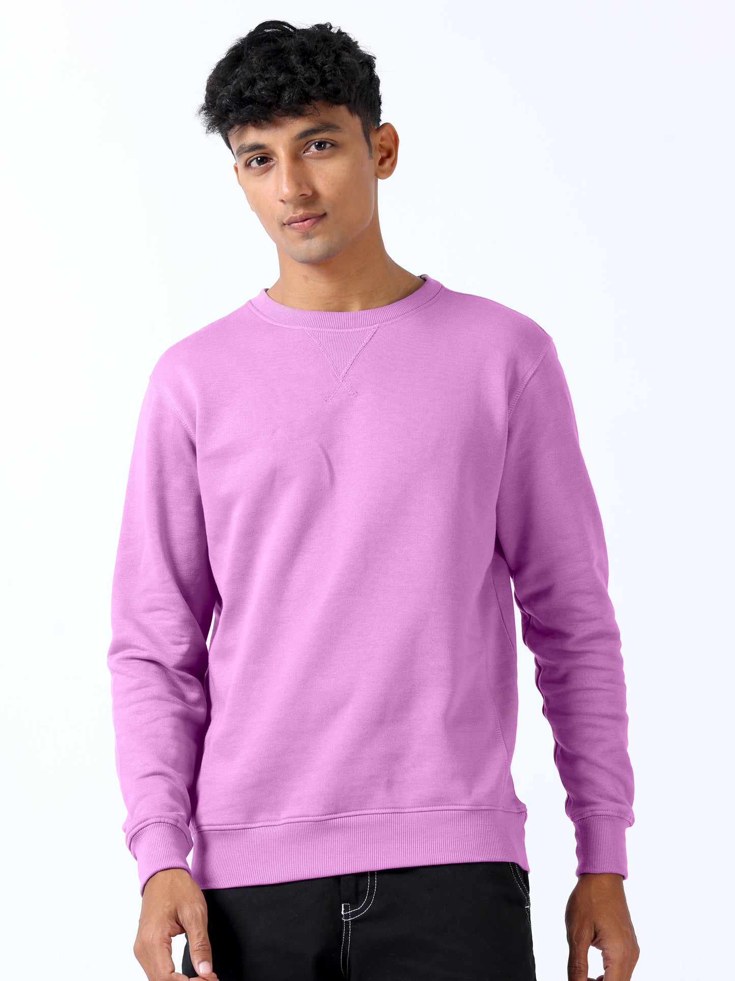 Lavender Sweat Shirt For Men