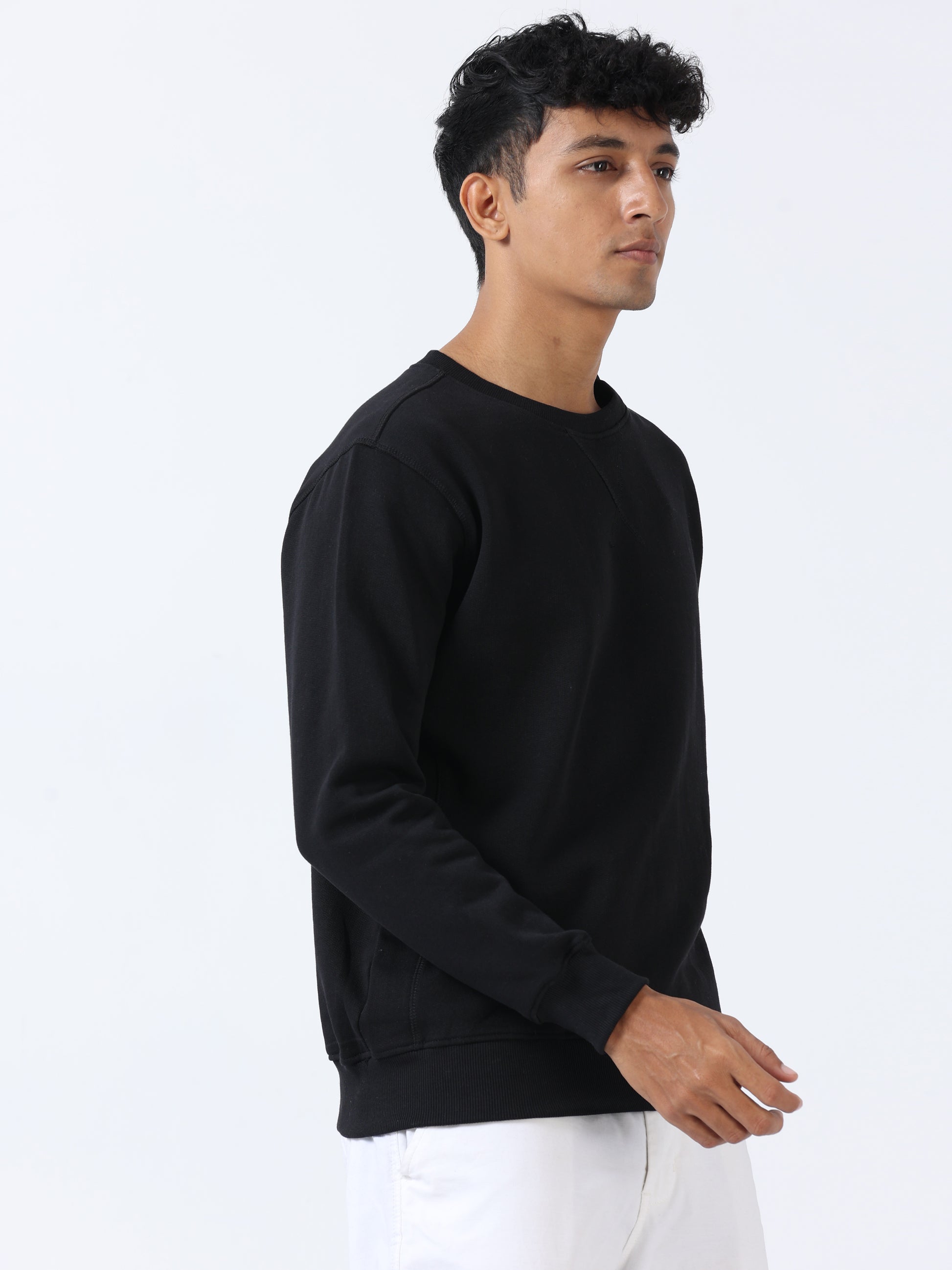 Black Sweat Shirt For Men