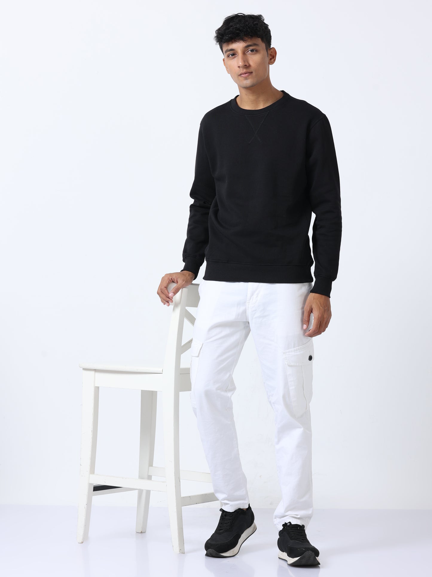 Black Sweat Shirt For Men