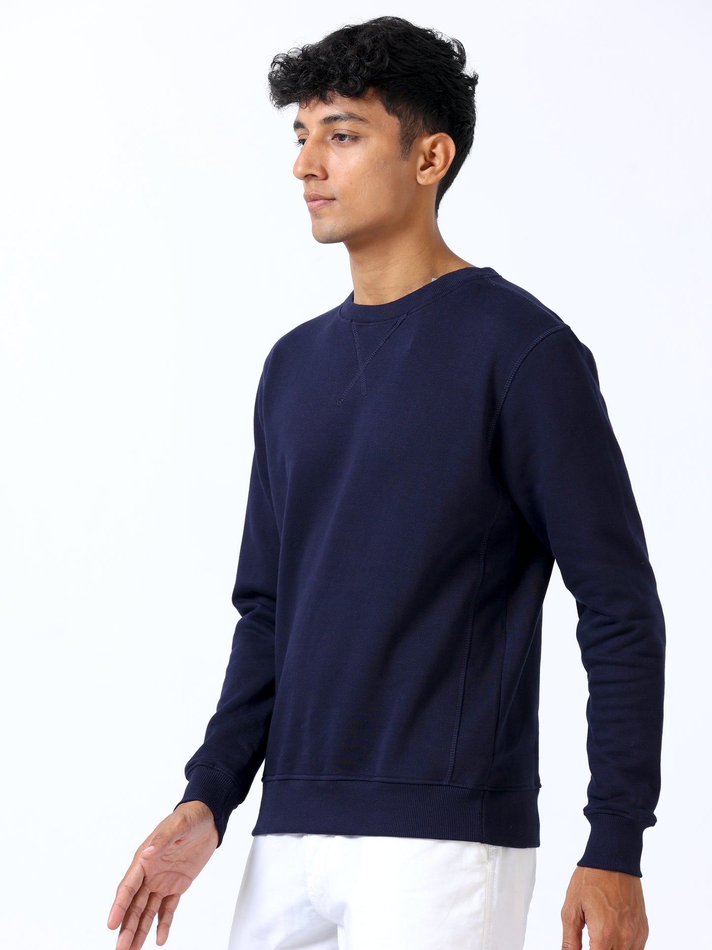 Navy Sweat Shirt For Men