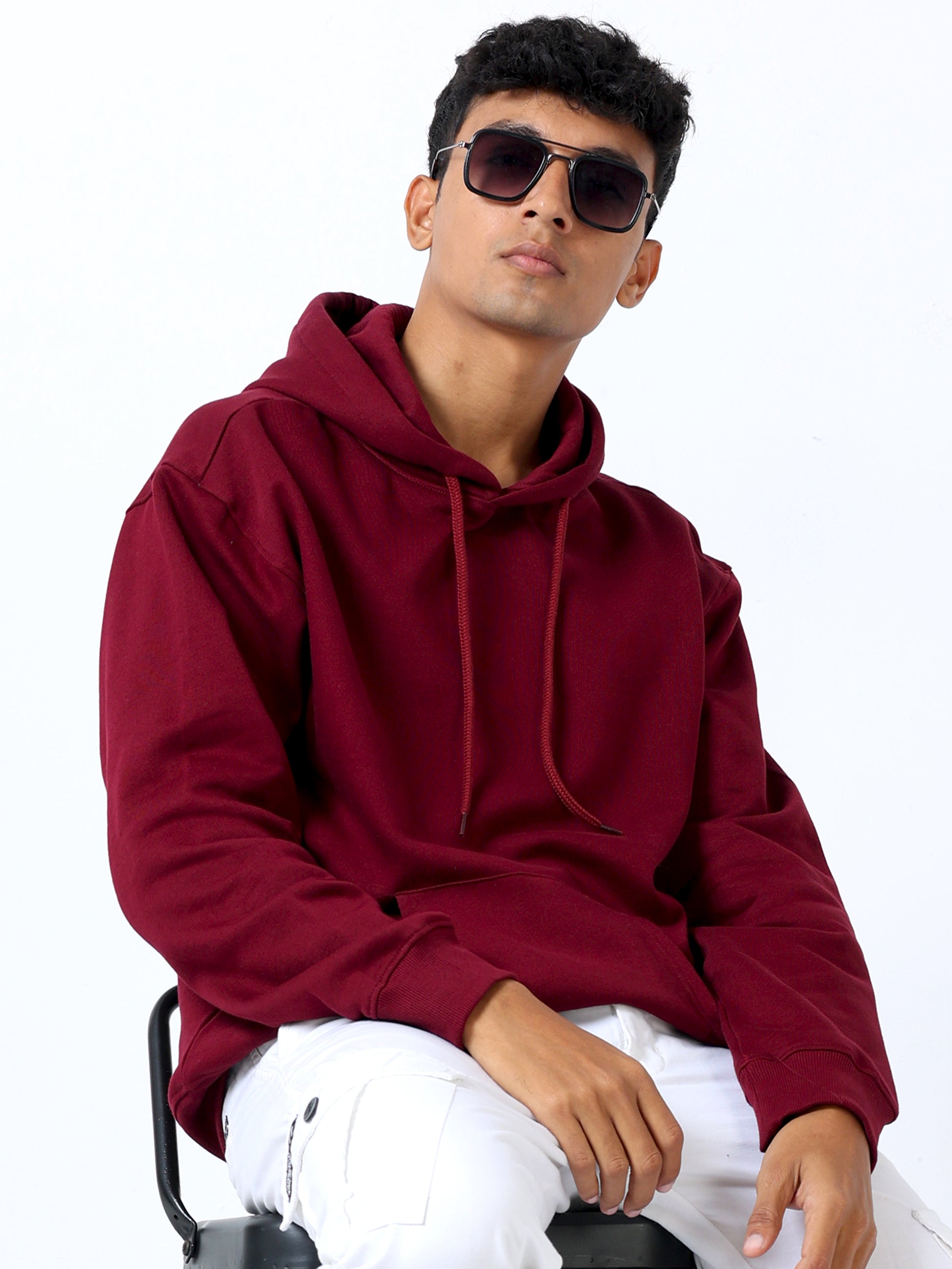 Maroon Hoodie For Men