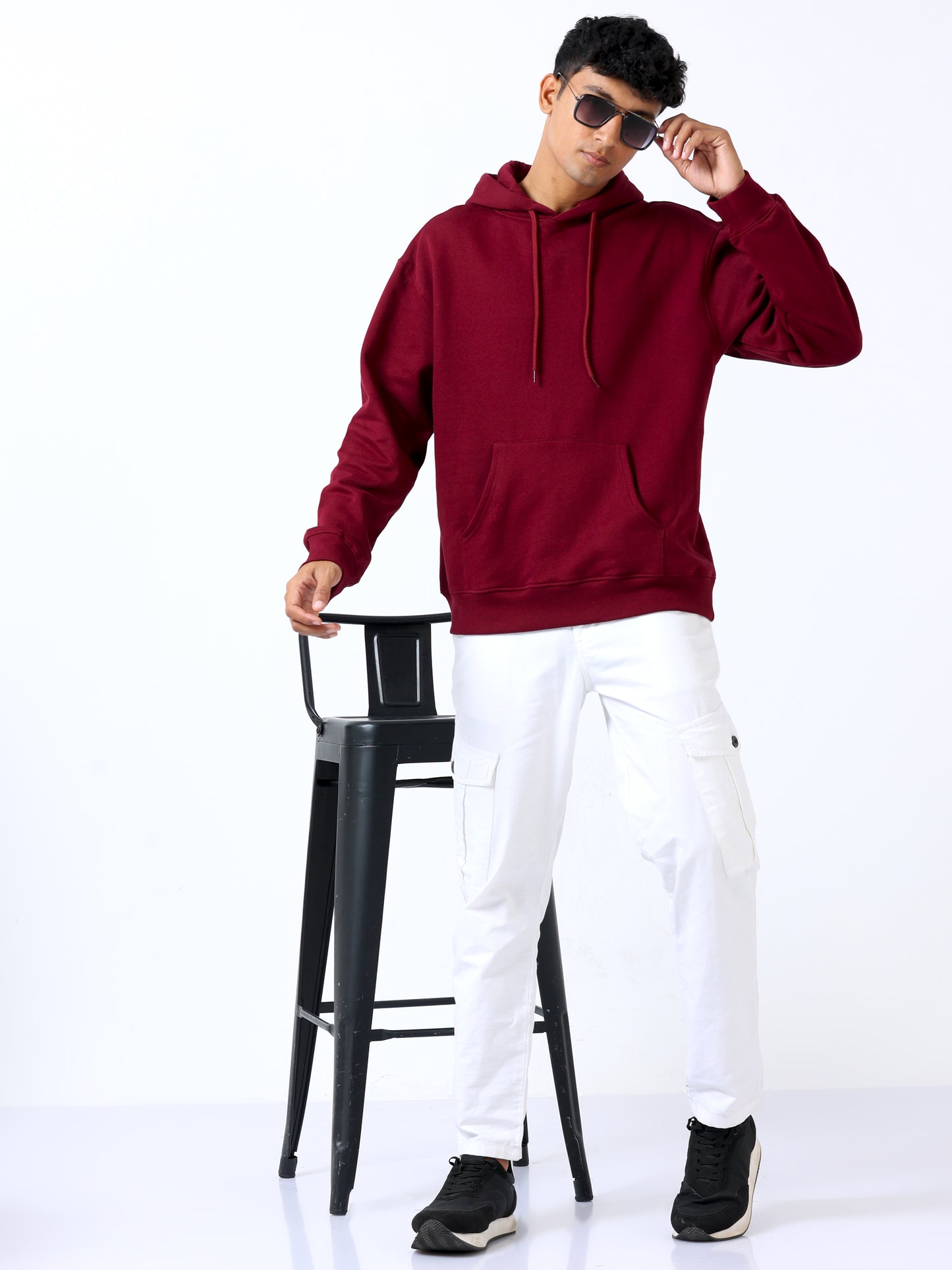 Maroon Hoodie For Men