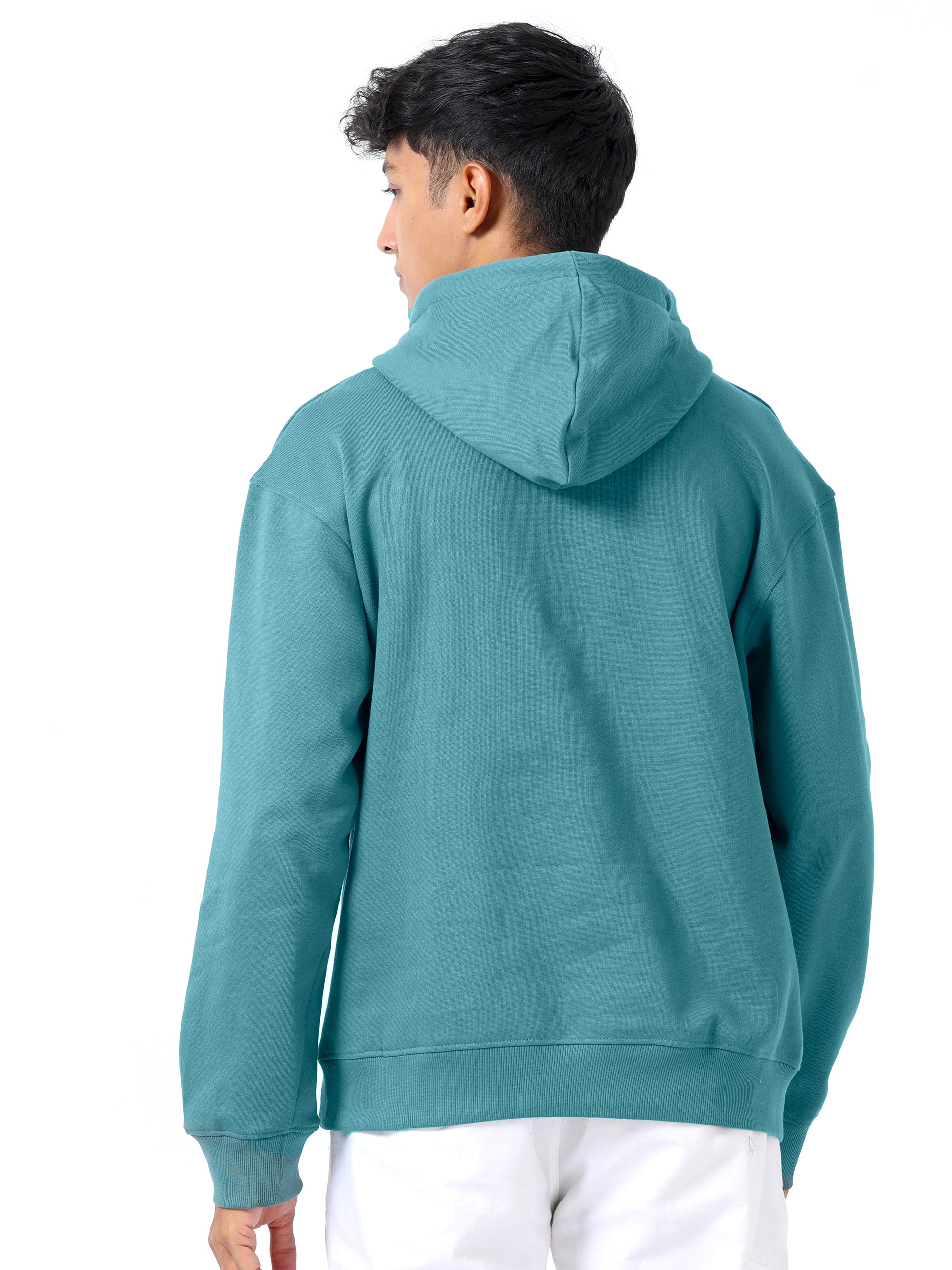 Sea Green Hoodie For Men