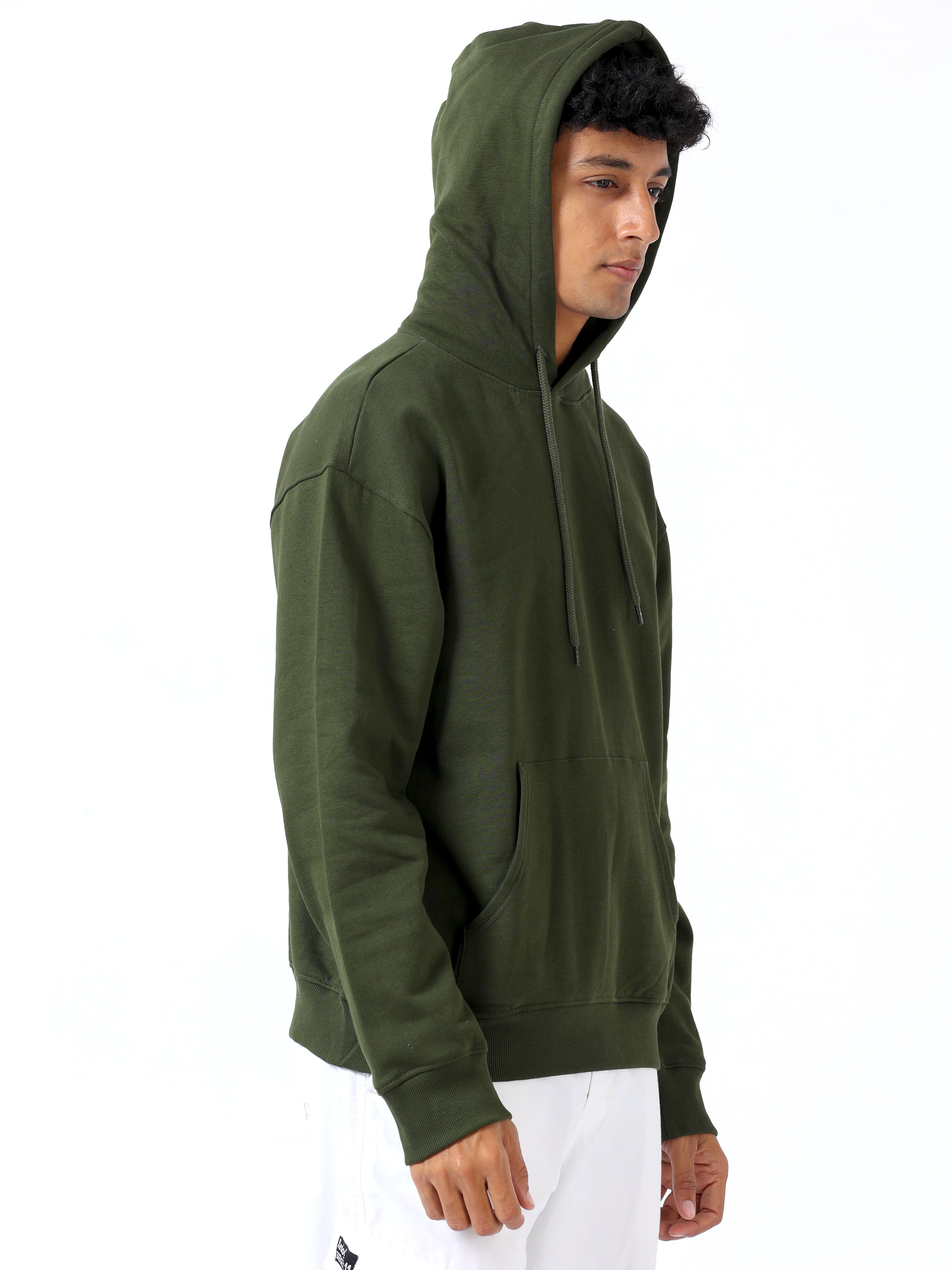 Shop Stylish Army Green Hoodies for Men Amazing Deal Online