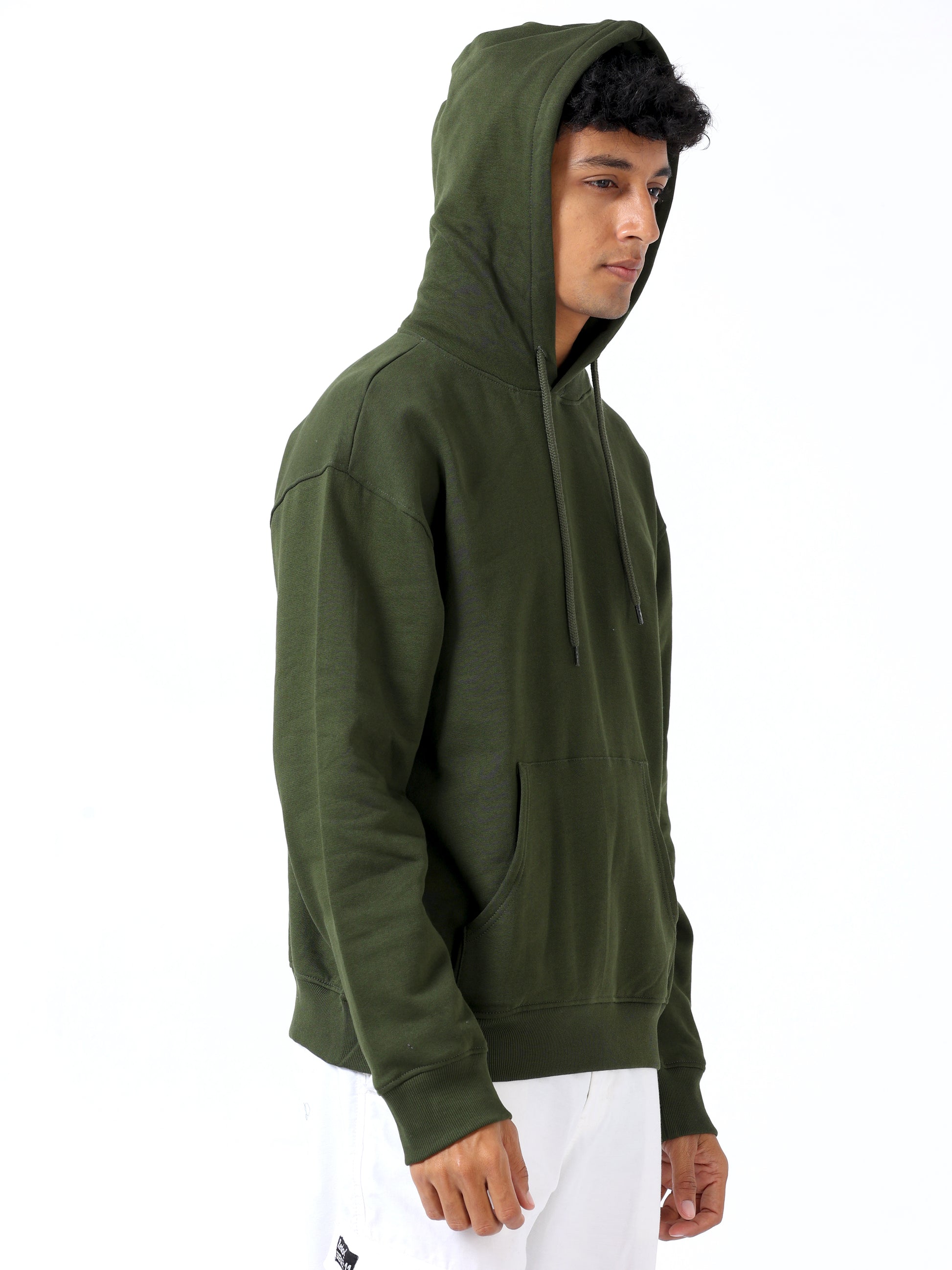 Army Green Hoodie For Men