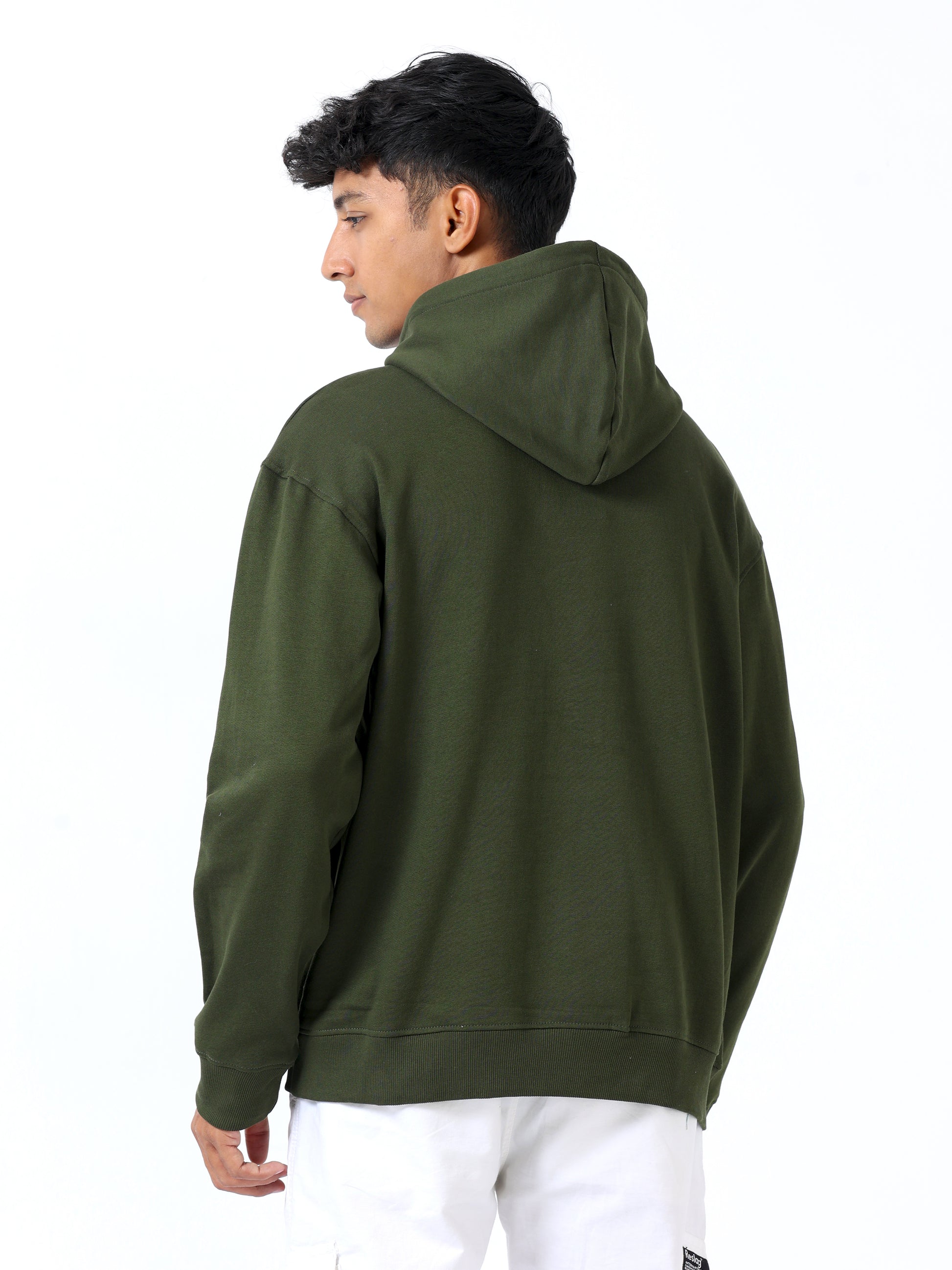 Army Green Hoodie For Men