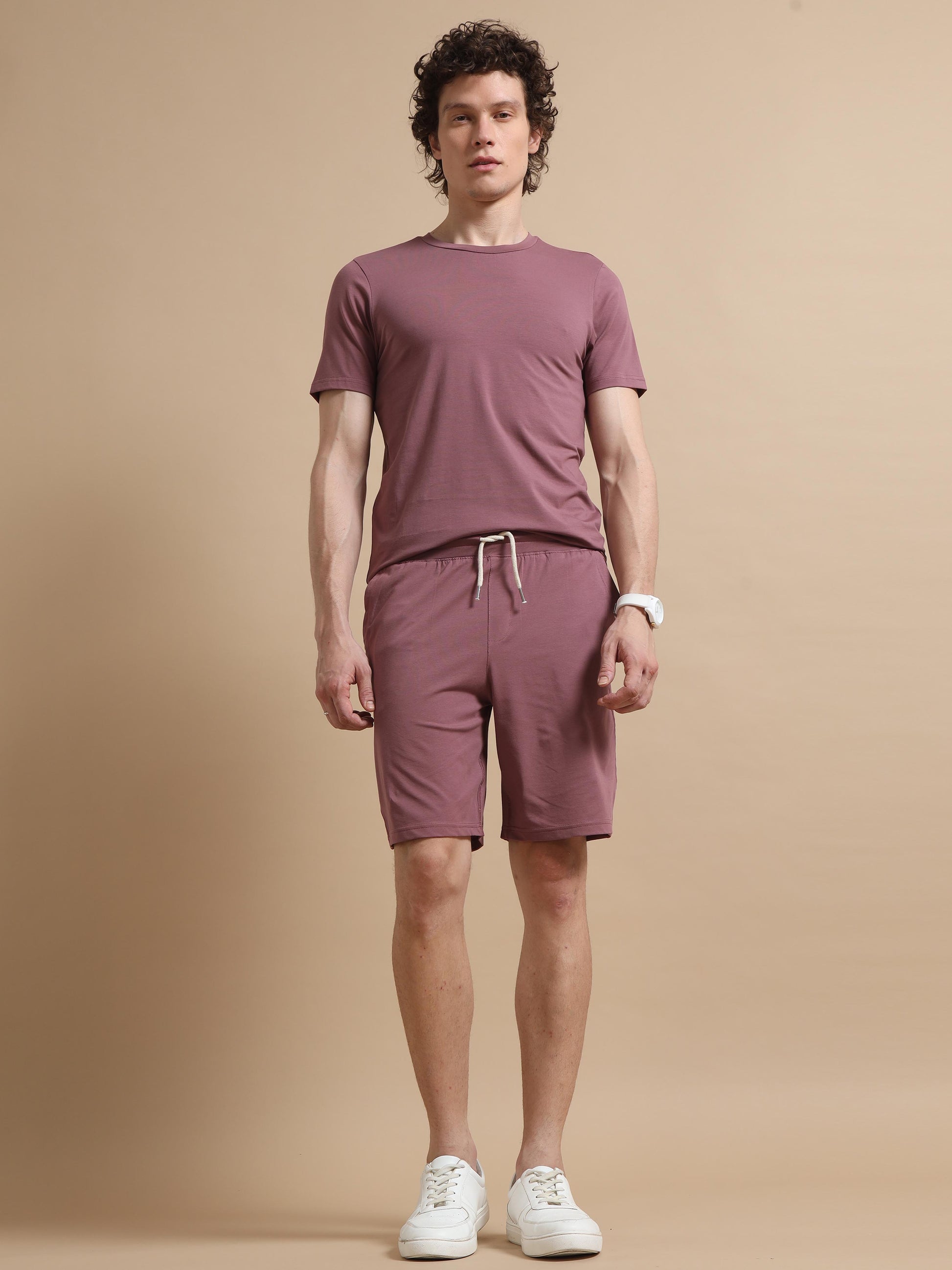 Purple Co ords For Men 