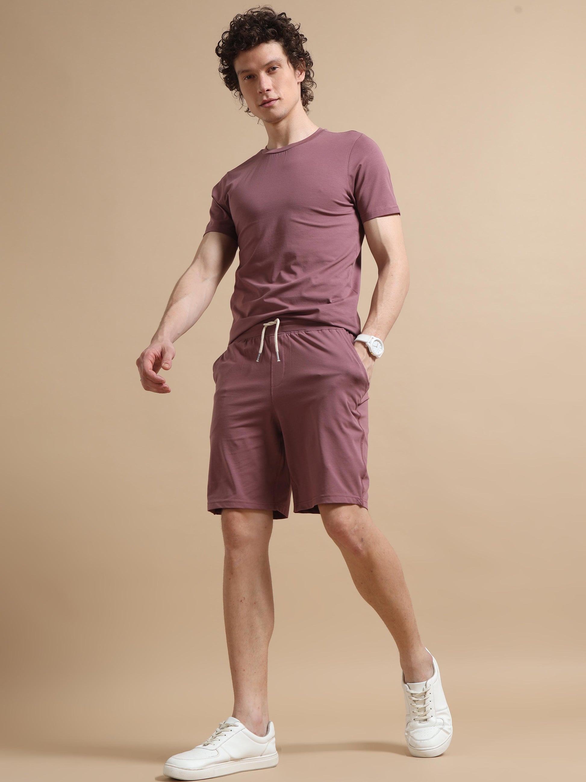 Purple Co ords For Men 