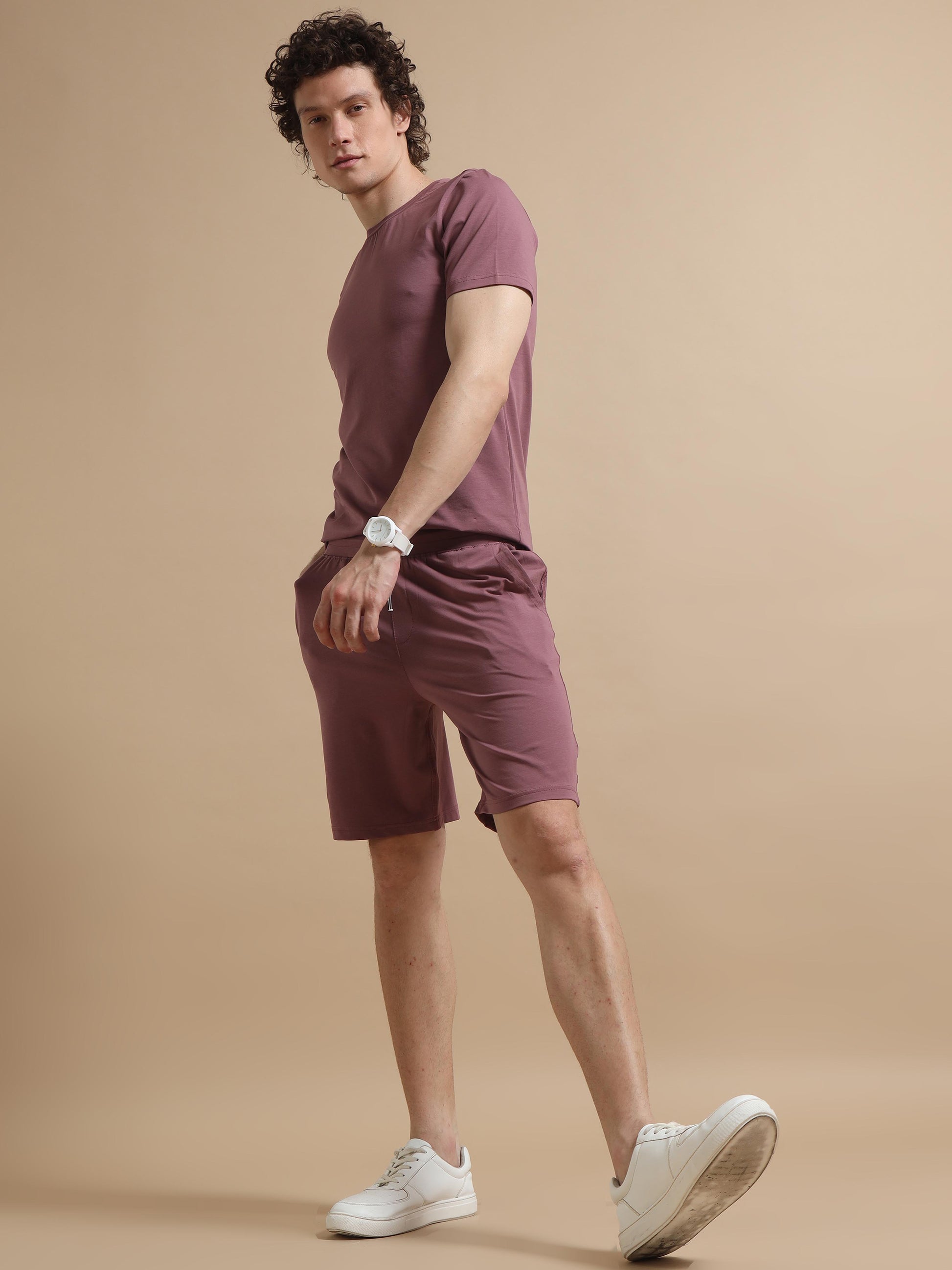 Purple Co ords For Men 