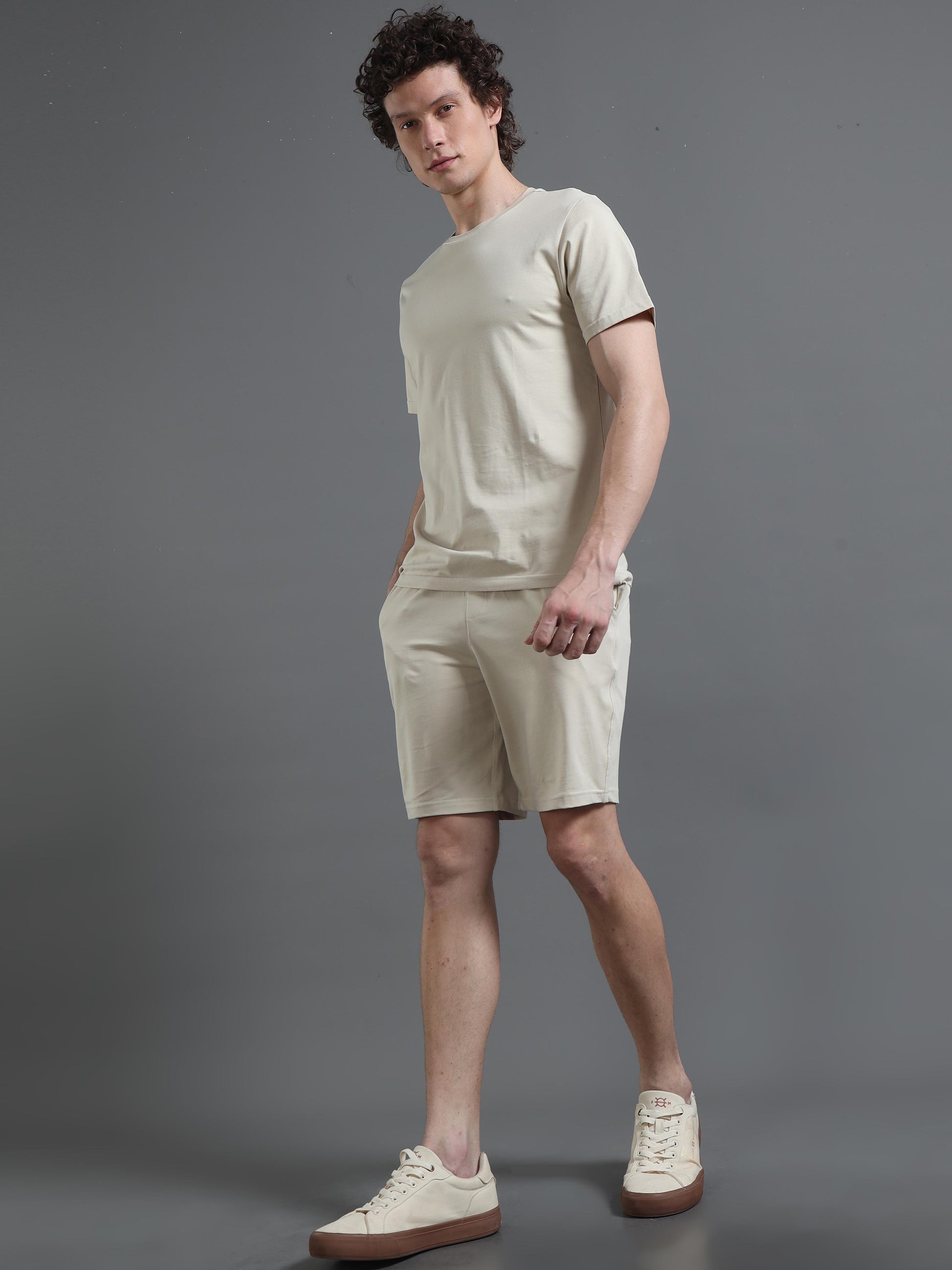 Beige Co ords For Men